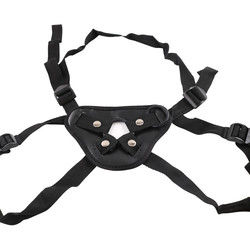 BDSM Lésbico Usável Conjunto de Calças De Dildo De Borracha Preta Para Homens