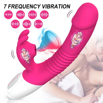 300g Usb Recharge Vibrator Sex Toy Pink Rabbit Massagista pessoal