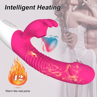 300g Usb Recharge Vibrator Sex Toy Pink Rabbit Massagista pessoal