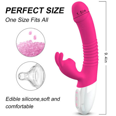 300g Usb Recharge Vibrator Sex Toy Pink Rabbit Massagista pessoal