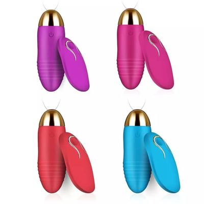 Botas de brinquedo vaginal à prova d'água Vibrator remoto Ovos saltadores Brinquedos sexuais rosa