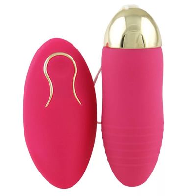 Botas de brinquedo vaginal à prova d'água Vibrator remoto Ovos saltadores Brinquedos sexuais rosa