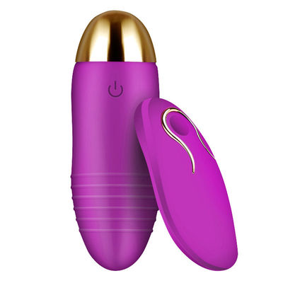 Botas de brinquedo vaginal à prova d'água Vibrator remoto Ovos saltadores Brinquedos sexuais rosa