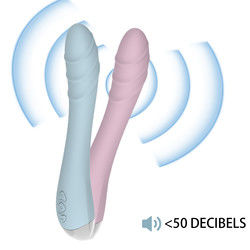Vibratores de ponto G líquidos Dildo de silicone Adultos Brinquedos sexuais Clit Pussy 20,5cm