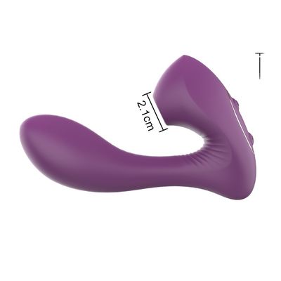 Vibratores sexuais femininos de sucção do clitóris