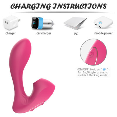 Vibratores sexuais femininos de sucção do clitóris
