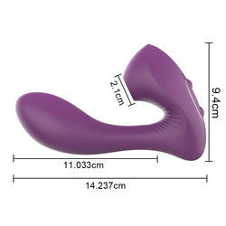 Vibratores sexuais femininos de sucção do clitóris