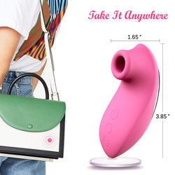 Fêmea 150g Vibrator de sucção do clitóris Simulador do clitóris para adulto