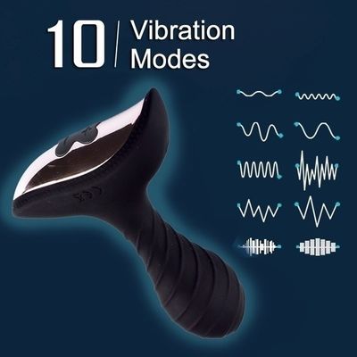 Sexo Adultos Brinquedos Eróticos Vagina Vibrante Anal Butt Plug Brinquedo Massagem da próstata Brinquedo Sexo Para Homem