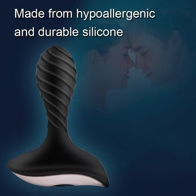 Sexo Adultos Brinquedos Eróticos Vagina Vibrante Anal Butt Plug Brinquedo Massagem da próstata Brinquedo Sexo Para Homem