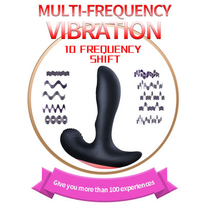 Controle remoto Masturbador masculino brinquedo eléctrico anal Plug massagista de próstata