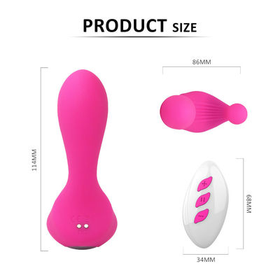 400g 15X9X9cm Vibrator sem fio brinquedo sexual G Spot Dildos Impermeável Estimulador de Massagem da próstata