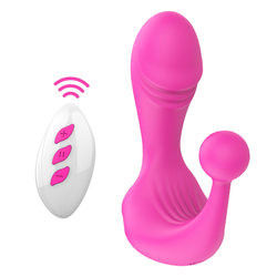 400g 15X9X9cm Vibrator sem fio brinquedo sexual G Spot Dildos Impermeável Estimulador de Massagem da próstata