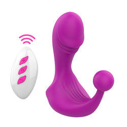 400g 15X9X9cm Vibrator sem fio brinquedo sexual G Spot Dildos Impermeável Estimulador de Massagem da próstata