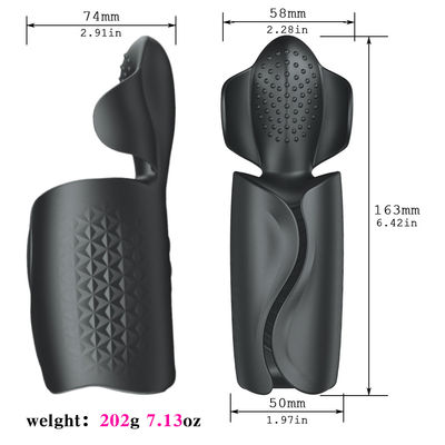 Anel do pénis Vibrator masculino do galo alargamento automático taça masculina de masturbação para homens
