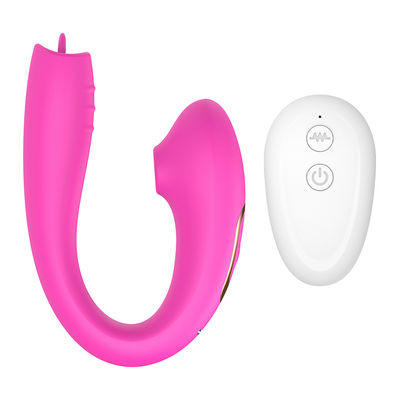 Japonês 200g Vibrator sexual remoto Adultos brinquedos sexuais lamber o clitóris estimulação chupar