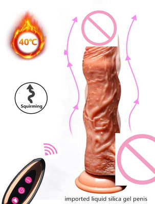 520g de vaso de sucção Vibrator sexual remoto Dildos de brinquedo sexual para mulheres masturbando