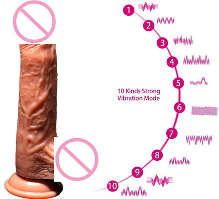 520g de vaso de sucção Vibrator sexual remoto Dildos de brinquedo sexual para mulheres masturbando