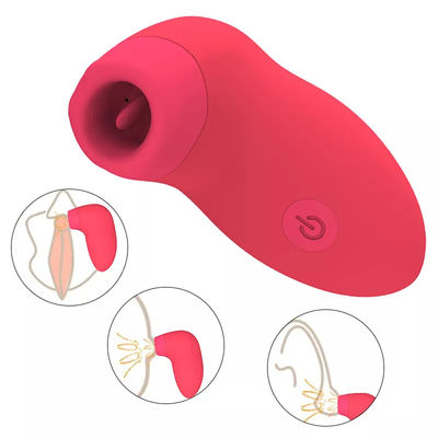 Mulher Vibrator Ponto G Adultos Brinquedo Lissando Língua Vibrator Chupando Clitóris