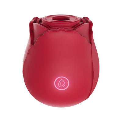 Vagina Red Cute Chupa Língua Sucção Vibrator Rosa Vibrator Brinquedo Sexual