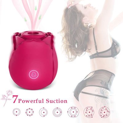 Vagina Red Cute Chupa Língua Sucção Vibrator Rosa Vibrator Brinquedo Sexual
