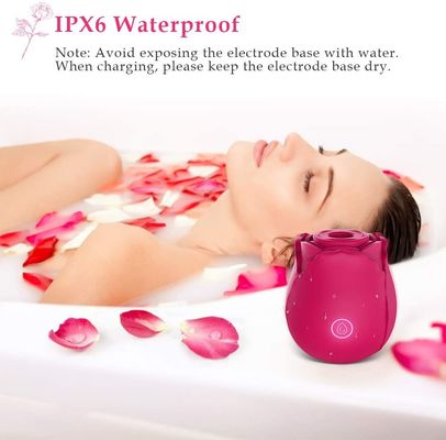 Vagina Red Cute Chupa Língua Sucção Vibrator Rosa Vibrator Brinquedo Sexual