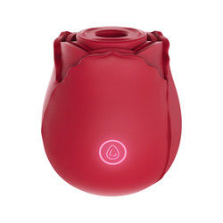 Vagina Red Cute Chupa Língua Sucção Vibrator Rosa Vibrator Brinquedo Sexual