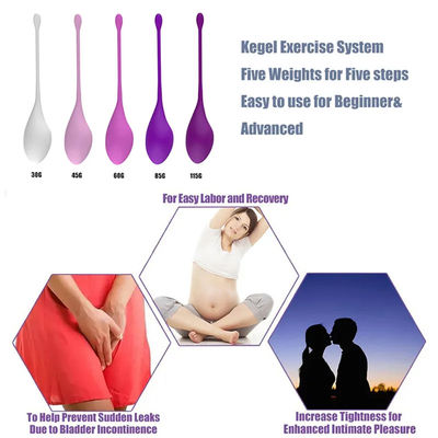30g Kegel Ball Weight Set Medical Pelvic Floor Vagina Ball Juggling Exercise Kit