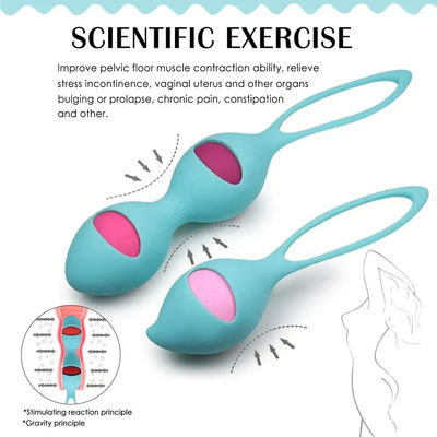 CE Vibrator Adult Toy Kegel Ball 35 X 140mm Mulheres Pós-parto Aperto do piso pélvico