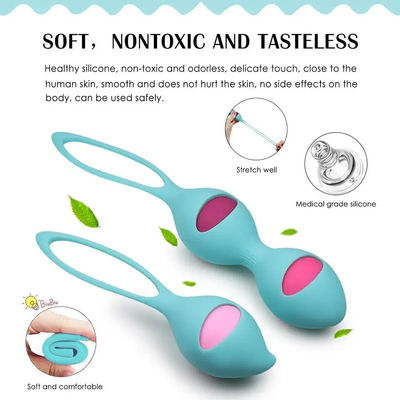 CE Vibrator Adult Toy Kegel Ball 35 X 140mm Mulheres Pós-parto Aperto do piso pélvico