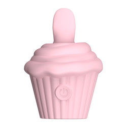 Clitóris Chupa Ligar Cupcake Vibrator Sex Toy Para Mulheres Vibrator de Sorvete