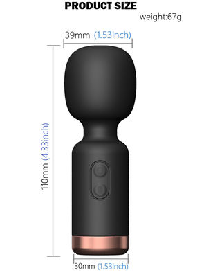 150g Vibrante Mini Massage Wand Multicolor 100% impermeável
