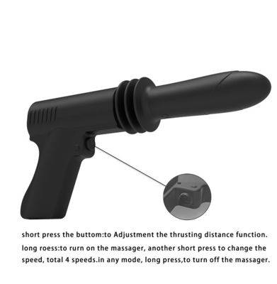 Mini pistolas em forma de vibrador brinquedo sexual automático empurrando máquina de sexo clitóris brinquedo sexual
