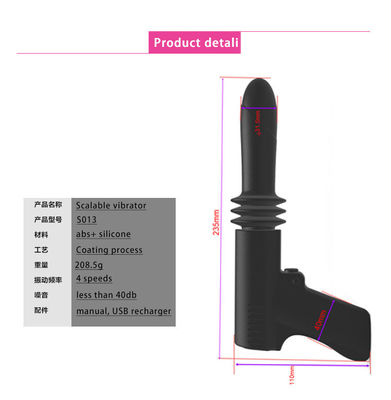 Mini pistolas em forma de vibrador brinquedo sexual automático empurrando máquina de sexo clitóris brinquedo sexual
