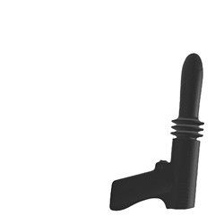 Mini pistolas em forma de vibrador brinquedo sexual automático empurrando máquina de sexo clitóris brinquedo sexual