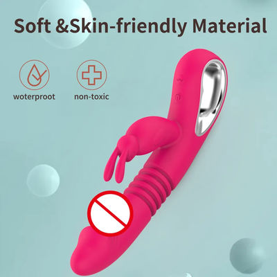 12 Frequência Vibrator Brinquedo Sexual Usb Recarregável Estimulador Feminino Dildo Telescópico aquecimento