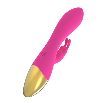 Brinquedos sexuais recarregáveis com ponto G, à prova d'água, massagista do clítoris de coelho, vibrador para mulheres.