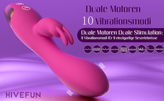 Brinquedos sexuais recarregáveis com ponto G, à prova d'água, massagista do clítoris de coelho, vibrador para mulheres.
