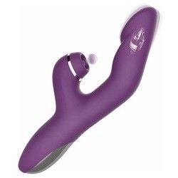 Brinquedos sexuais recarregáveis com ponto G, à prova d'água, massagista do clítoris de coelho, vibrador para mulheres.
