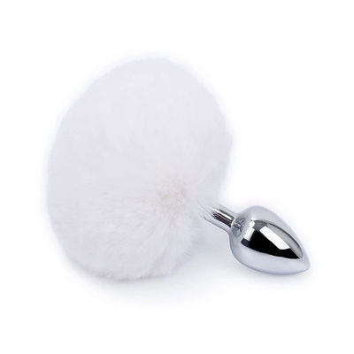 Sexo de metal empurra traseiro plugue de aço brinquedos cola rabo de raposa anal plugue conjunto de traseiro plugue para homens