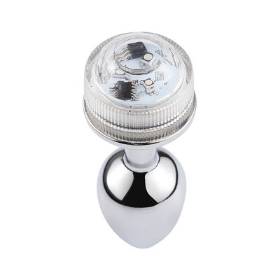 G Spot Cosplay Plug Anal Sex Toys Glow Tail Remote Control Lumineux Jewelled Butt Plug