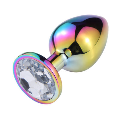 Masturbação Anal Plug Brinquedos Sexuais Homem Brinquedo Anal Estimulador Cristal Acessório