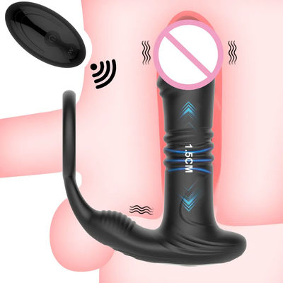 250g Vibrante Plug Anal Brinquedos Sexuais Massagem da próstata Retardo da ejaculação App controle remoto