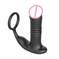 250g Vibrante Plug Anal Brinquedos Sexuais Massagem da próstata Retardo da ejaculação App controle remoto