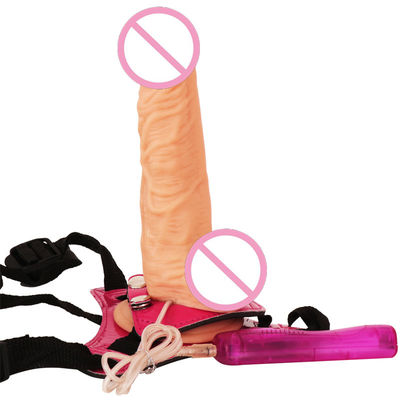 Lésbicas Grande Sexo Realista Produto de Silício Penis Fios Em Dildo Arnés Para Homem Mulheres