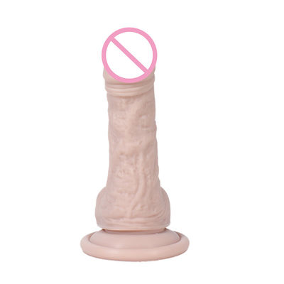 Dildo realista de plástico de silicone