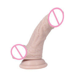 Dildo realista de plástico de silicone