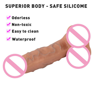 350g Pênis Silicone Realista Dildos 350g Mulheres Brinquedos Sexuais Impermeáveis
