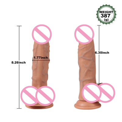 350g Pênis Silicone Realista Dildos 350g Mulheres Brinquedos Sexuais Impermeáveis