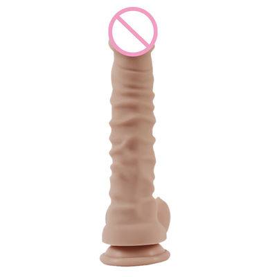 350g 215mm Espessos Mulheres Dildo Líquido Silicone Extra Macio Dildo Borracha Brinquedos Sexuais